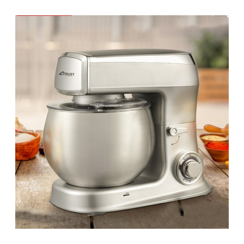 ⁦عجانة ستالنس ستيل من ترست سعة 12 لتر لون فضي⁩ - الصورة ⁦1⁩