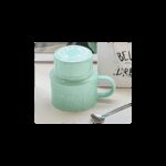 ⁦مج (كوب ) مع غطاء لون فيروزي⁩ - الصورة ⁦11⁩