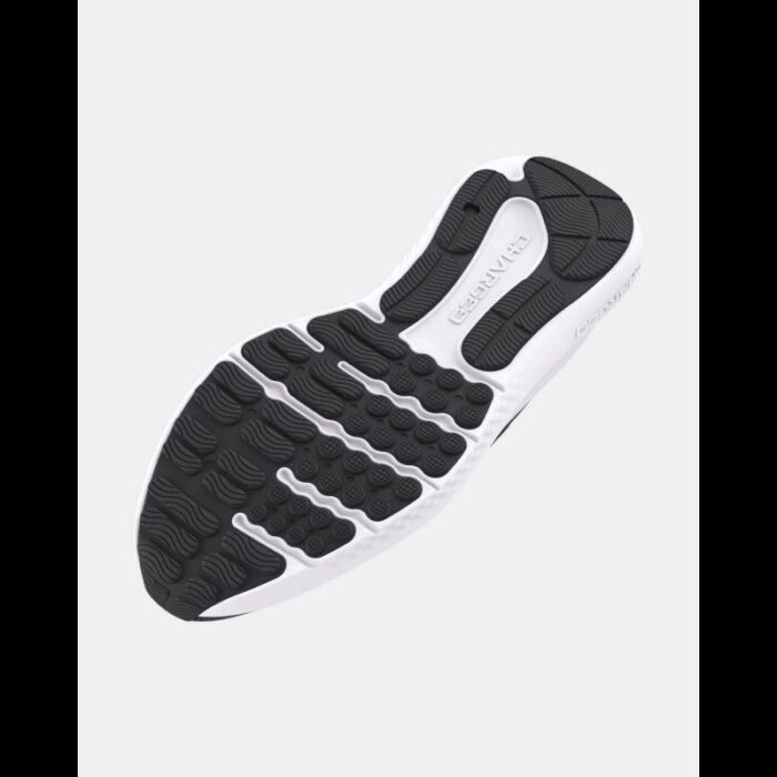 ⁦Under Under Men's UA Surge 4 Running Shoes- حذاء اندر ارمور سيرج 4 للرجال لون رمادي ونعل أبيض⁩ - الصورة ⁦5⁩