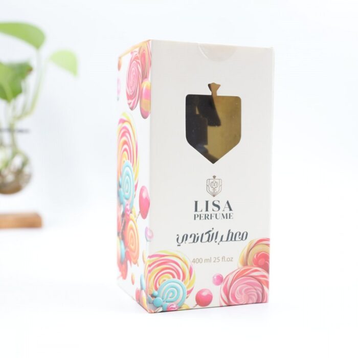 1033751324_68333d71f31f2 معطر جو وملايس وأقمشة وأثاث من ليزا برائحة الكاندي حجم 400 ML - الصورة 1