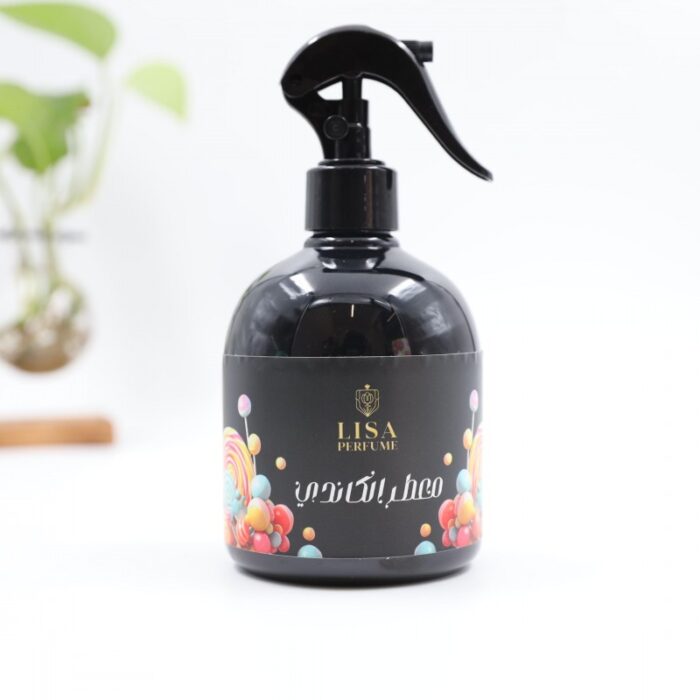 ⁦معطر جو وملايس وأقمشة وأثاث من ليزا برائحة الكاندي حجم 400 ML⁩ - الصورة ⁦3⁩