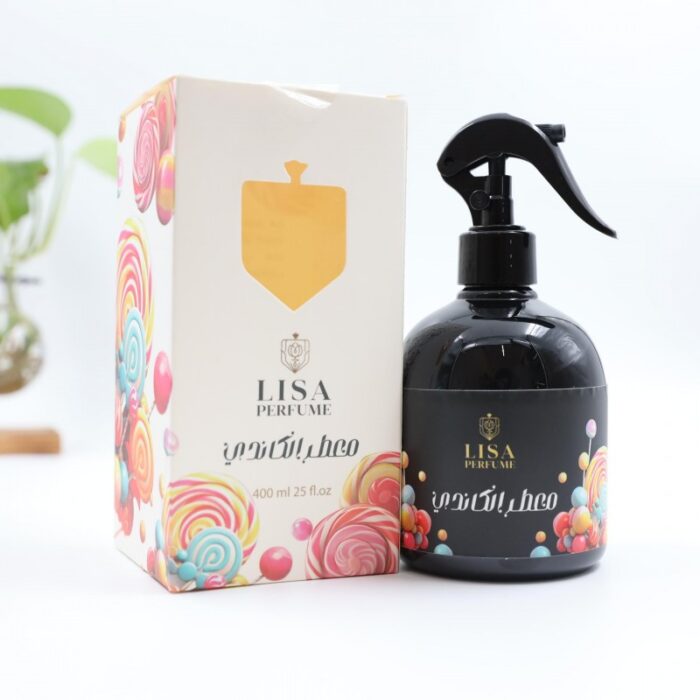 ⁦معطر جو وملايس وأقمشة وأثاث من ليزا برائحة الكاندي حجم 400 ML⁩ - الصورة ⁦9⁩