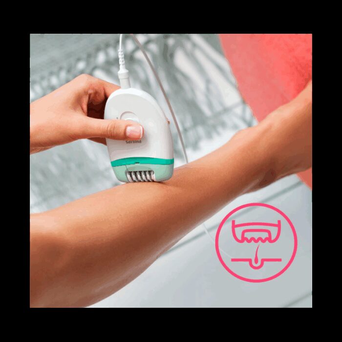 ⁦ماكنة ازالة الشعر السلكية من فيليبس⁩ - الصورة ⁦4⁩