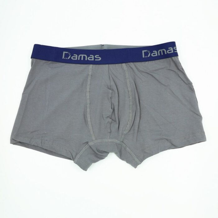 ⁦بوكسر داخلي من داماس للرجال لون رمادي⁩ - الصورة ⁦2⁩