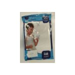 طقم شباح داخلي ولادي (قطعتين) للأطفال لون أبيض