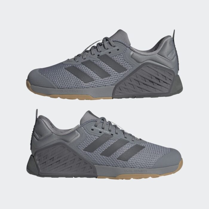 ⁦adidas Mens' Dropset 3 Shoes - Grey- حذاء اديداس دروبسيت 3 للرجال لون رمادي⁩ - الصورة ⁦10⁩
