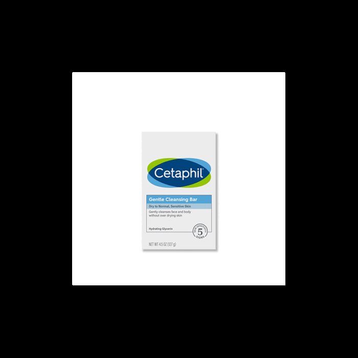 1033752653_683340663fe2d صابون تنظيف للبشرة الجافة إلى جدًا والحساسة من سيتافيل حجم 127غم -Gentle Cleansing Bar By Cetaphil 127 G - الصورة 1