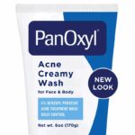 ⁦غسول كريمي لحب الشباب بنزويل بيروكسيد 4٪ من بانوكسيل حجم 170 غم -PanOxyl Acne Creamy Wash Daily Control Face & Body 4% Benzoyl Peroxide All Sk By PanOxyl 170g⁩ - الصورة ⁦3⁩