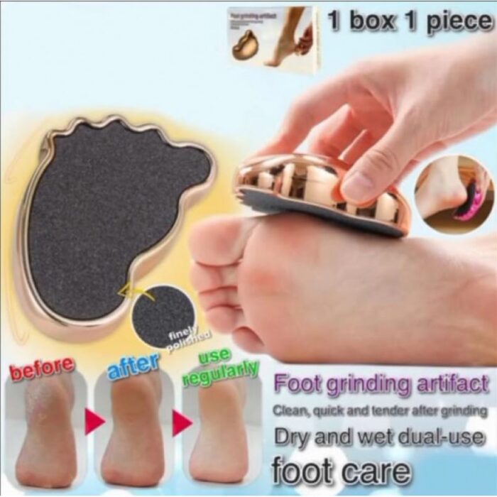 ⁦أداة صنفرة وتقشير الاقدام وإزالة الجلد الميت - Foot grinding artifact⁩ - الصورة ⁦2⁩