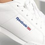 ⁦Reebok Mens' NPC II Shoes - حذاء ريبوك ان بي سي جلد للرجال لون أبيض⁩ - الصورة ⁦2⁩