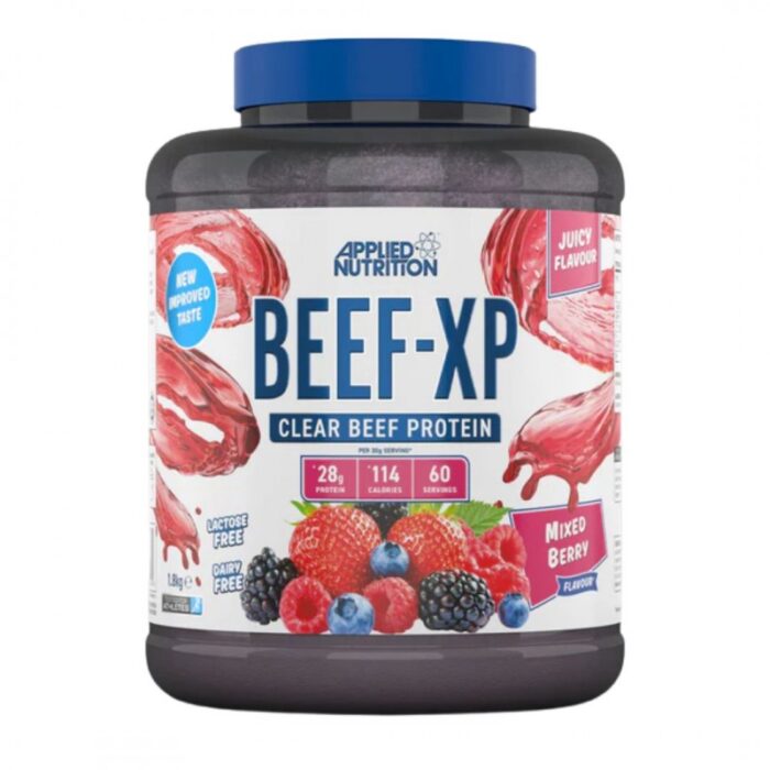 103376288_683347700b0d2 BEEF-XP Clear Beef Protein Isolate 1.8kg (60 Servings) Mixed Berry Flavor - الصورة 1