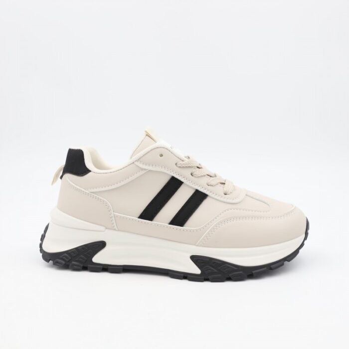 ⁦حذاء رياضي للنساء لون أبيض⁩ - الصورة ⁦3⁩