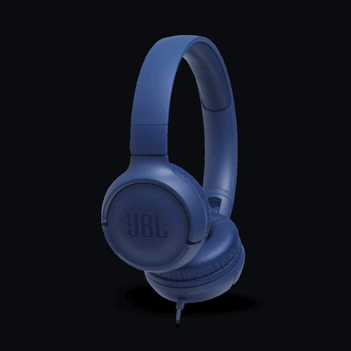 103380754_68334f7d87eba JBL Tune 500 Wired Headphones Blue - الصورة 1