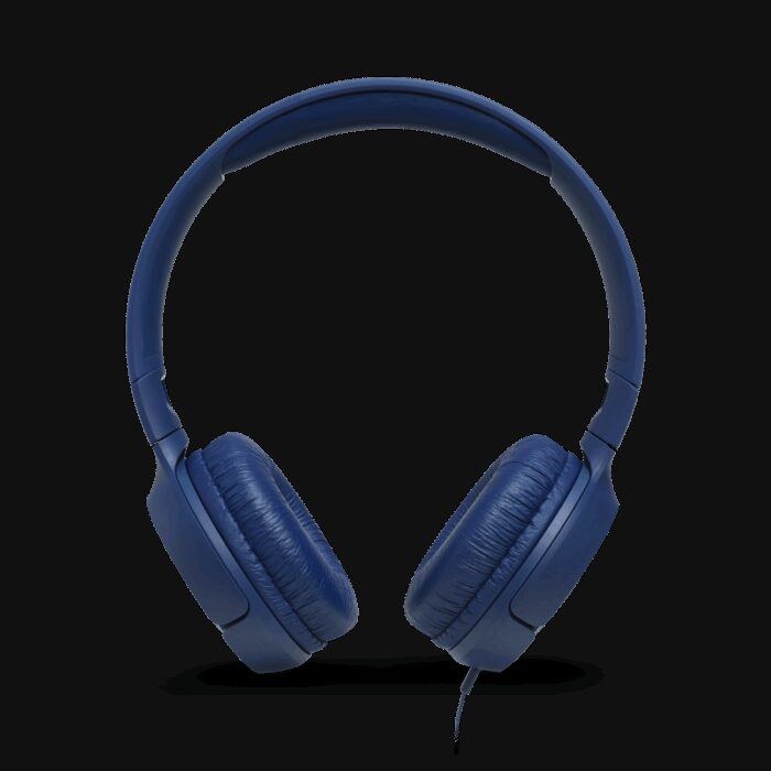 ⁦JBL Tune 500 Wired Headphones Blue⁩ - الصورة ⁦2⁩