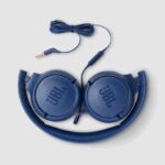⁦JBL Tune 500 Wired Headphones Blue⁩ - الصورة ⁦3⁩