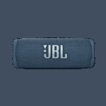 ⁦JBL Flip 6 Portable Waterproof Speaker Blue⁩ - الصورة ⁦2⁩
