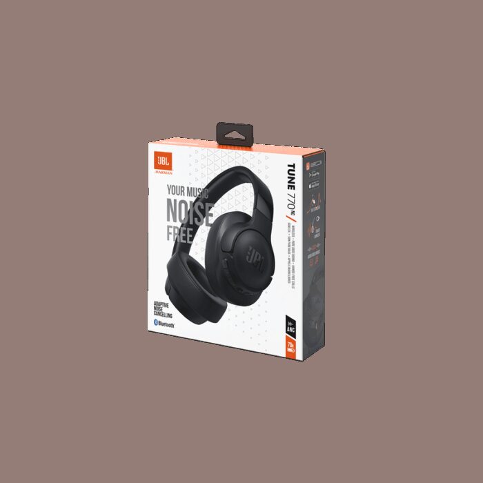 ⁦JBL Tune 775NC Wireless Over-Ear Headphones Black⁩ - الصورة ⁦1⁩