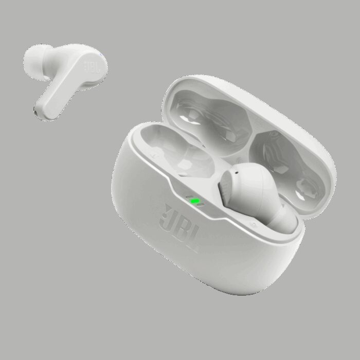 ⁦JBL Wave Beam Wireless In-Ear Headphones White⁩ - الصورة ⁦10⁩