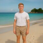 بوكسر بتصميم زر كروهات للرجال متعدد الألوان