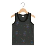 طقم داخلي (شباح وبوكسر) قطعتين ولادي لون رمادي