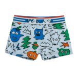 ⁦طقم داخلي (شباح وبوكسر) قطعتين ولادي لون أزرق فاتح⁩ - الصورة ⁦3⁩