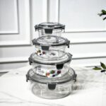 ⁦طقم تبرويرات دائري 4 قطع⁩ - الصورة ⁦2⁩