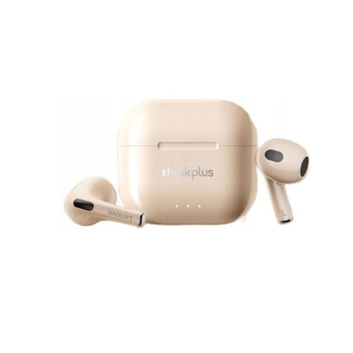 103381213_681353b354e26 ايربود لينوفو lP40 plus لون بيج - الصورة 1