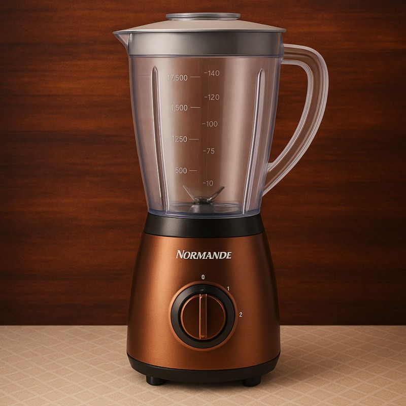 ⁦NORMANDE BLENDER&GRINDER (430 Watt) لون أسود⁩ - الصورة ⁦1⁩