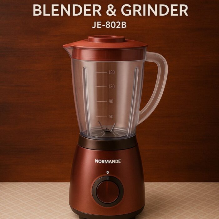 ⁦NORMANDE BLENDER&GRINDER (430 Watt) لون أسود⁩ - الصورة ⁦3⁩