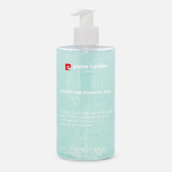 103381335_68135411b56e9 purifying foaming gel 350ml - غسول للبشرة منقي للبشرة الحساسة والزيتية من بيير كاردن - الصورة 1