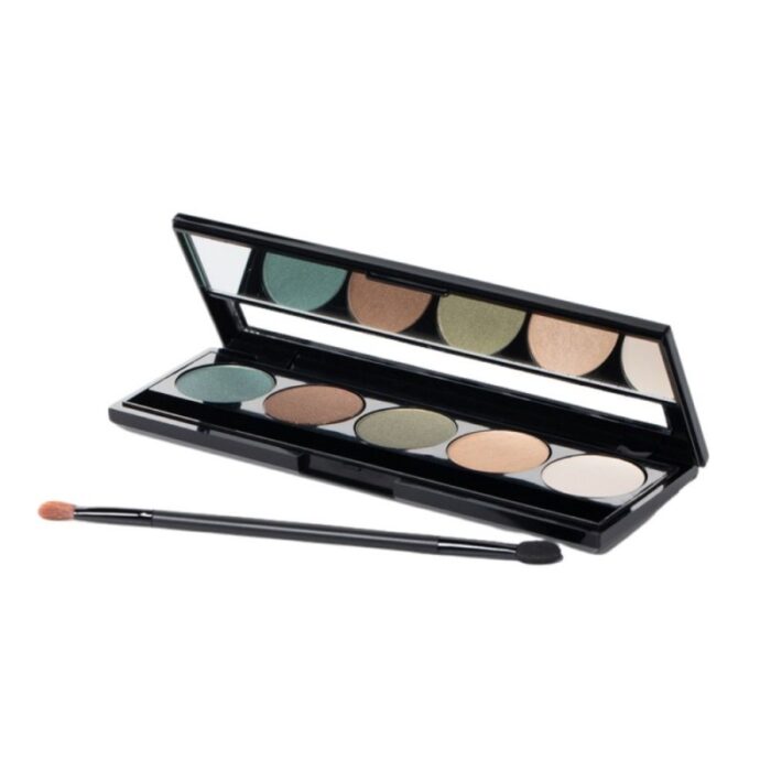 ⁦pierre cardin paris palette eyeshadow - باليت ظلال العيون من بيير كاردن 279 Green Cult⁩ - الصورة ⁦2⁩
