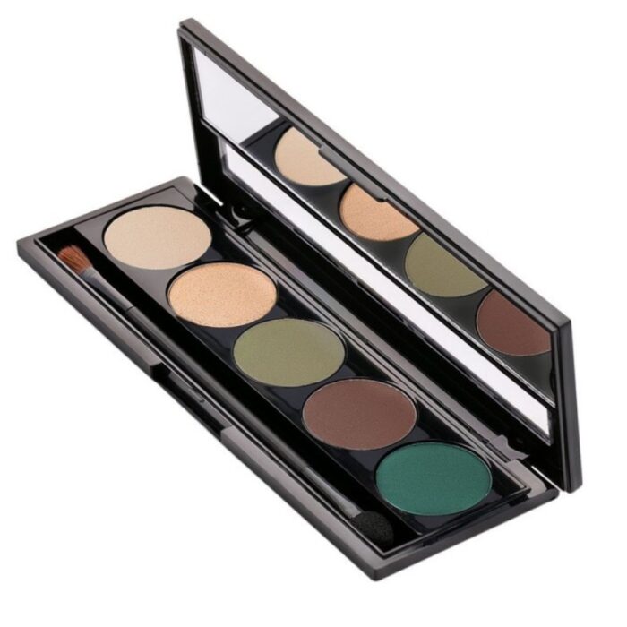 ⁦pierre cardin paris palette eyeshadow - باليت ظلال العيون من بيير كاردن 279 Green Cult⁩ - الصورة ⁦4⁩