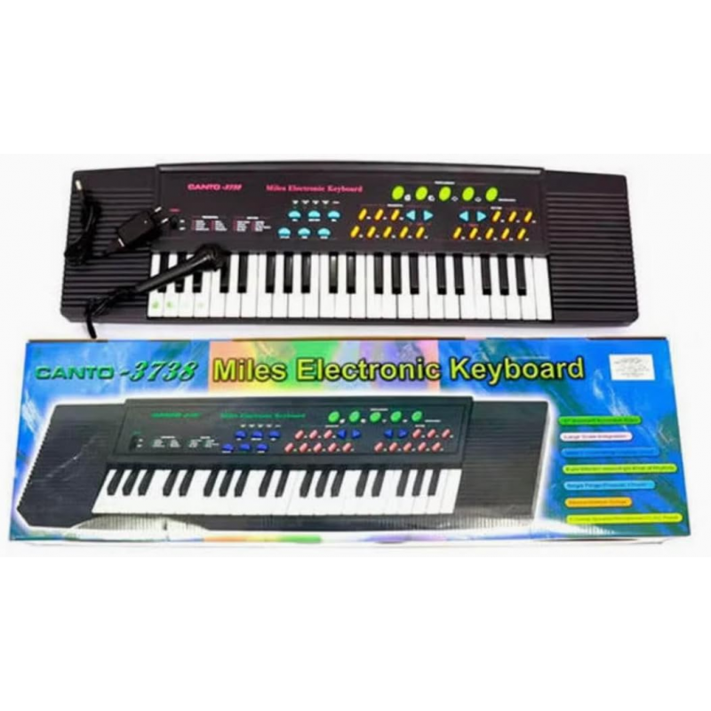 ⁦بيانو أطفال مع ميكرفون حجم كبير 44 مفتاح⁩ - الصورة ⁦1⁩