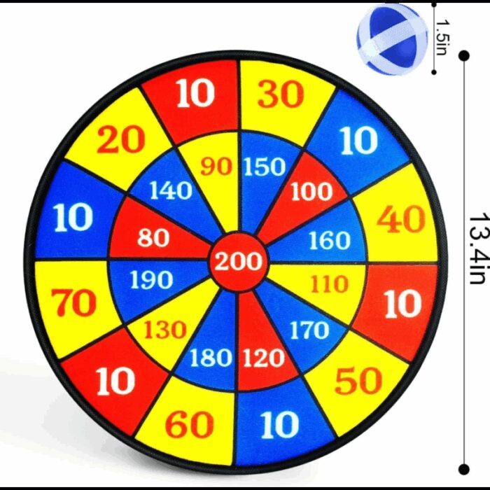 ⁦لوح تصويب اهداف قماشية للأطفال⁩ - الصورة ⁦6⁩