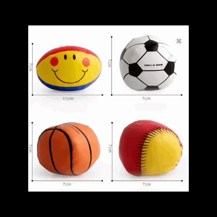 ⁦طقم 4 طابات للأطفال⁩ - الصورة ⁦2⁩