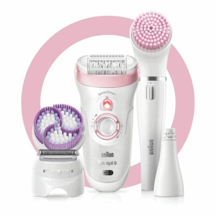 ⁦ماكنة براون ستاتي متعددة الوظائفset 9 Braun All Body Beauty Set Ses 9985⁩ - الصورة ⁦2⁩