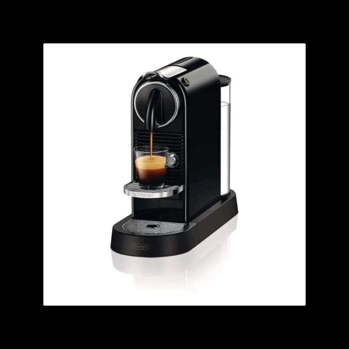 103381436_681354f1a5926 ماكنة قهوة كبسولات دولينكي en167b Delonghi Nespresso CitiZ EN 167.B Black - الصورة 1