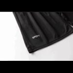 ⁦طقم قطعتين تيشيرت وشورت للرجال لون أبيض وأسود⁩ - الصورة ⁦3⁩