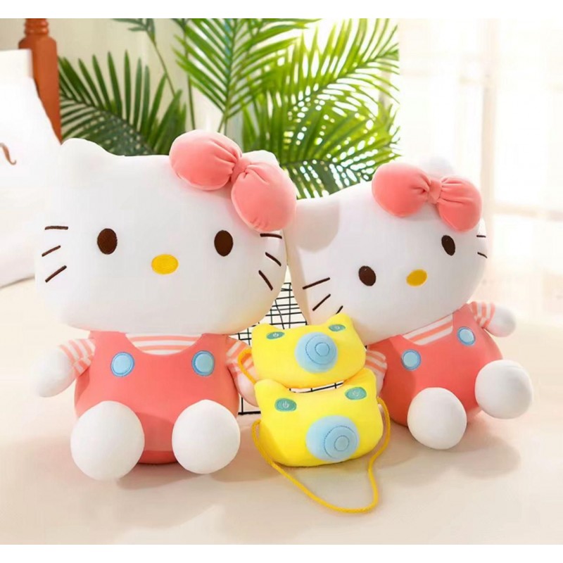 ⁦دبدوب هلو كيتي زهري 30 سم⁩ - الصورة ⁦1⁩