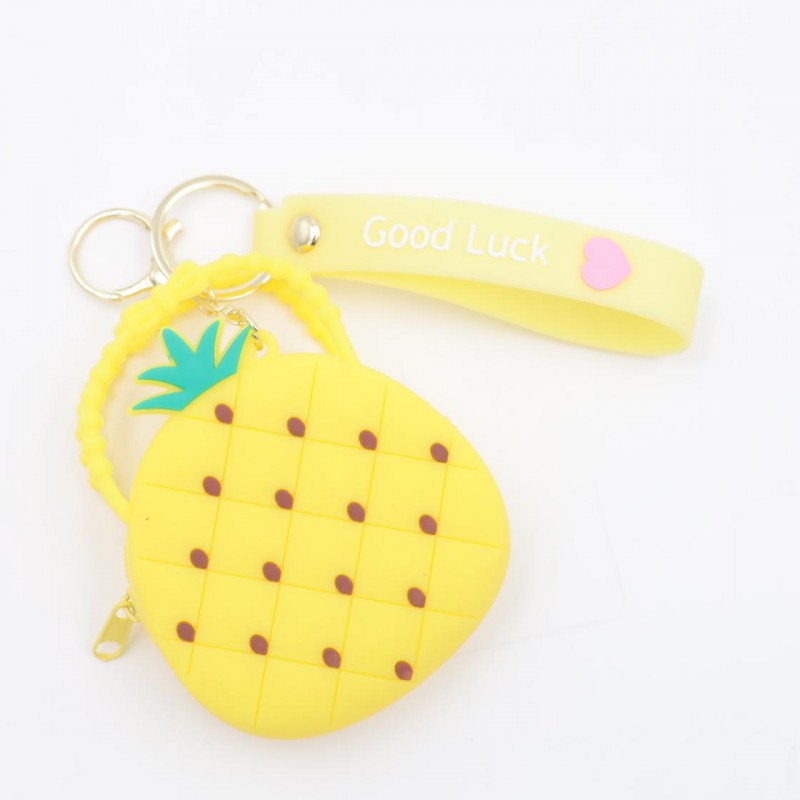 ⁦جزدان بتصميم أناناس⁩ - الصورة ⁦1⁩