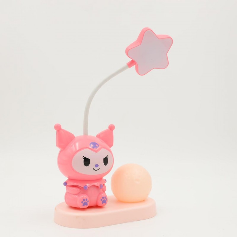 103381591_68151e631c1fa مصباح مكتبي للأطفال لون زهري - الصورة 1