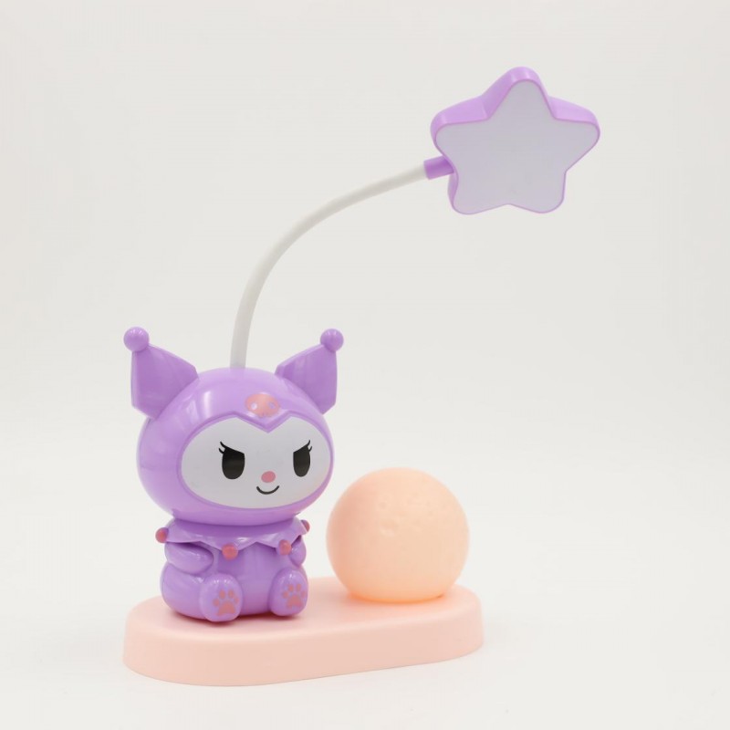 ⁦مصباح مكتبي للأطفال لون بنفسجي⁩ - الصورة ⁦1⁩