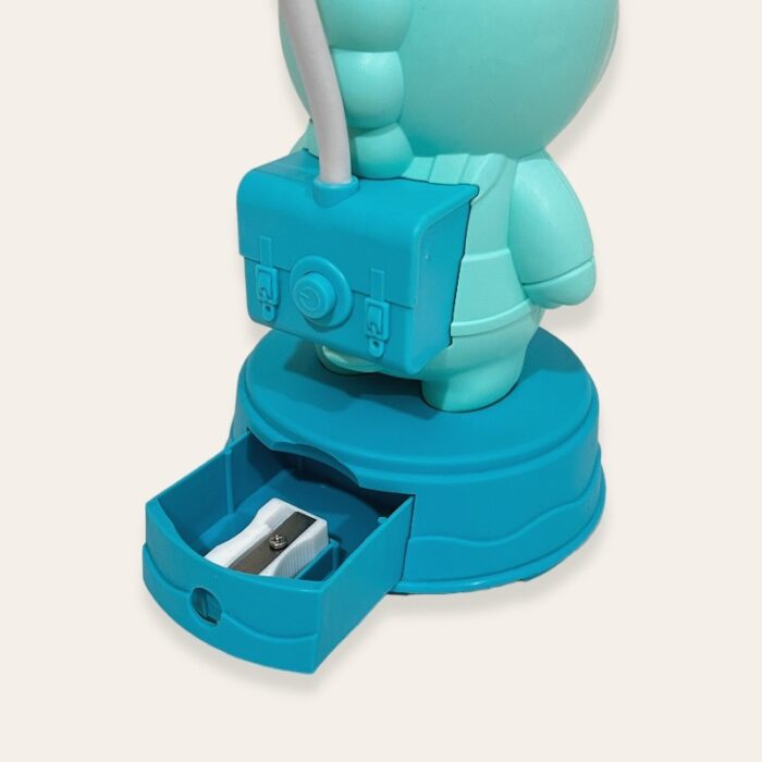 ⁦Taple lamp مصباح مكتبي بتصميم يوني كورن لون أخضر⁩ - الصورة ⁦2⁩