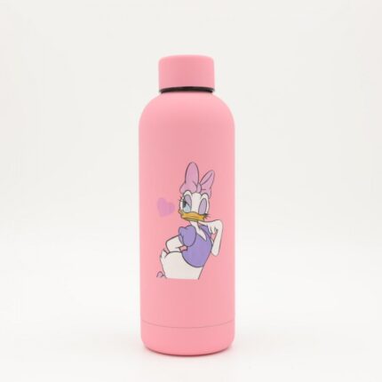 ثيرموس دزني بطوطه لون زهري