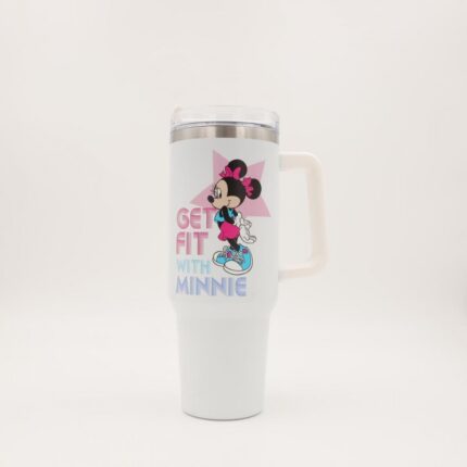 ثيرموس دزني ميكي ماوس لون أبيض