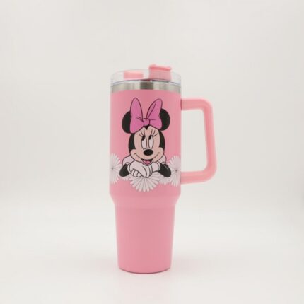 ثيرموس دزني ميكي ماوس لون زهري