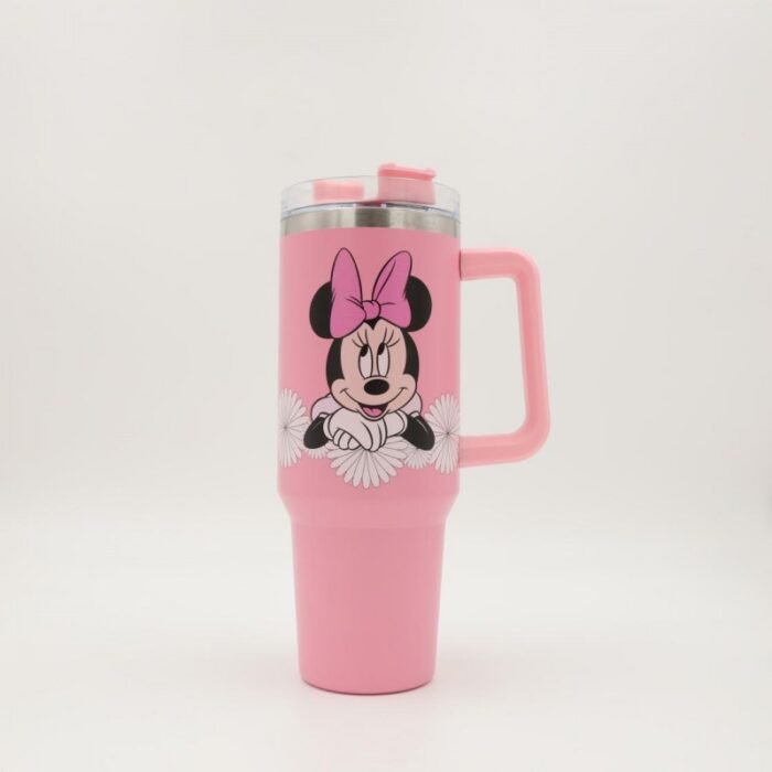 103381630_68151e9c91b97 ثيرموس دزني ميكي ماوس لون زهري - الصورة 1