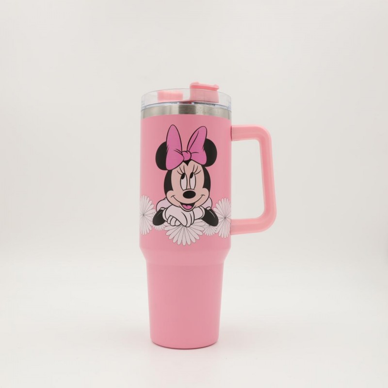 ⁦ثيرموس دزني ميكي ماوس لون زهري⁩ - الصورة ⁦1⁩