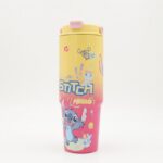 ثيرموس دزني ستيتش لون زهري و أصفر