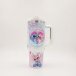 ثيرموس دزني ستيتش لون أبيض